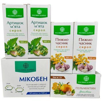 Антипаразитарна програма для дітей (від 3-х років) &ndash; профілактика та очищення організму від паразитів (курс 1 місяць) РК0116 фото